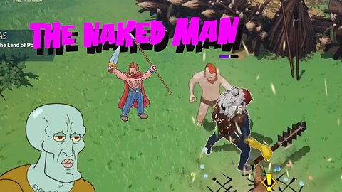 Naked man VS World - Tribes of Midgard (Linux Gameplay)
