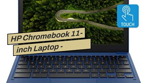 HP Chromebook 11-inch Laptop - MediaTek - MT8183 - 4 GB RAM - 32 GB eMMC Storage - 11.6-inch HD...