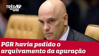 Moraes retira sigilo do inquérito sobre atos antidemocráticos