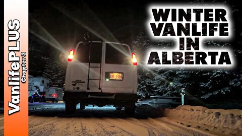 Winter Vanlife in Alberta: Heater Noise is Worrisome