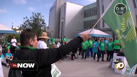 UC San Diego medical workers begin 3-day strike