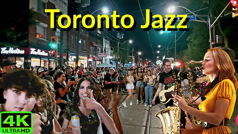 【4K】Beaches International Jazz Festival 🎷 Toronto Canada 🇨🇦