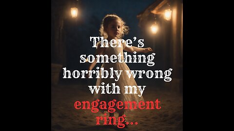 There’s something horribly wrong with my engagement ring...