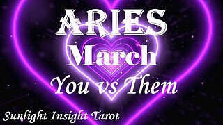 Aries *You're Addicted To Each Other The Intense Passion Too Hot To Handle* March You vs Them