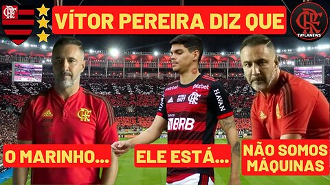 VITOR PEREIRA REVELA PROBLEMAS🤦🏻‍♂️❤🖤 NÃO SOMOS MÁQUINAS 👀😱