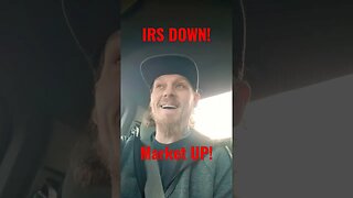 Market up! IRS Down! #shorts #stocks #investing #money