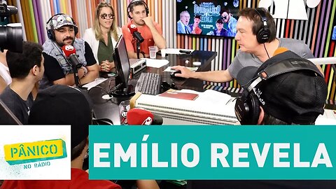 Emílio revela a Danilo Gentili: "O único aluno que não foi abusado na escola" | Pânico