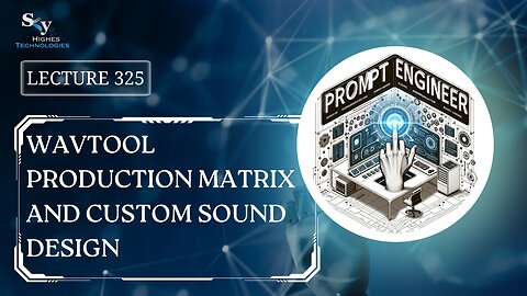 325. Wavtool Production Matrix and Custom Sound Design | Skyhighes | Prompt Engineering
