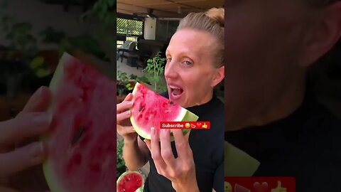 Why We LOVE SUMMERTIME! 🍉❤️👍 #shorts #viral #trending #tiktok #watermelon #reels