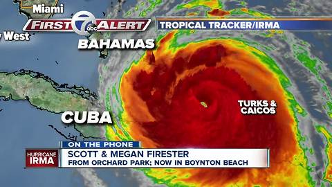 Orchard Park natives discuss bracing for Hurricane Irma in Florida