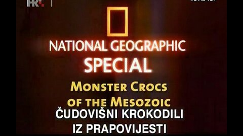 Cudovisni krokodili iz prapovijesti, dokumentarni film