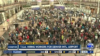 TSA hiring workers for Denver International Airport