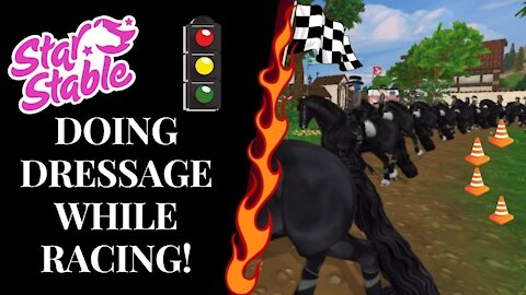 Metal Queens DRESSAGE RACING! 😱 WHAT????? Star Stable Quinn Ponylord