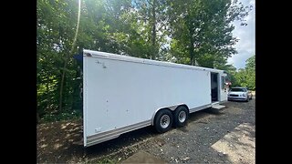 1995 Featherlite Trailer Mods for Motorcycles Transport and Storage