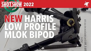 New Harris M-Lok Direct Attach Bipod Shot Show 2022