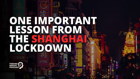 One Important Lesson From the Shanghai Lockdown #shorts