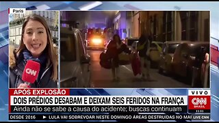 Dois prédios desabam na França após explosão; seis pessoas ficam feridas | LIVE CNN @shortscnn