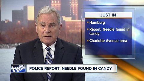 Report: Needle found in Village of Hamburg Halloween candy