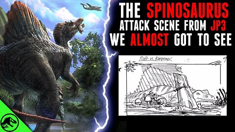 The Spinosaurus Attack Scene From Jurassic Park 3 We Almost Got To See