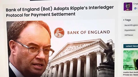 BREAKING…ENGLAND OFFICIALLY CHOOSES RIPPLE XRP CRYPTO!!