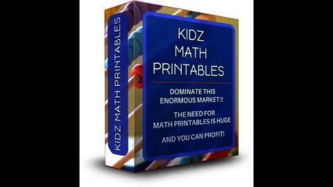 Kidz Math Printables Review, Bonus Demo – Unique Software That Creates Math Printables