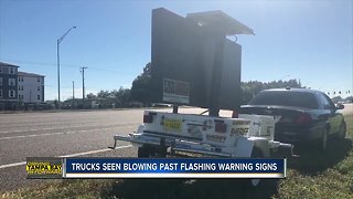 Deputies crack down on truck drivers using no truck zones in Riverview