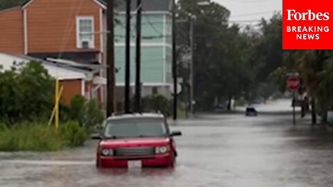 Tropical Storm Debby Brings Heavy Flooding To Downtown Charleston, South Carolina | NE