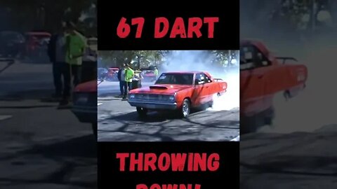 1967 Dart Throwing Down! #shorts