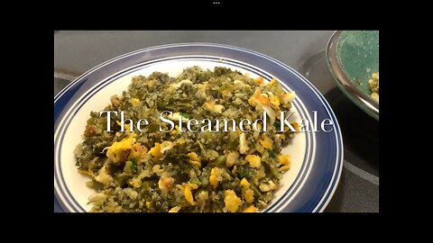 The Steamed Kale 粉蒸羽衣甘藍