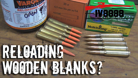 Reloading Swedish Wooden Blanks