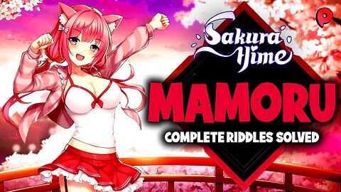 Sakura Hime - Mamoru / Complete riddles solved - Gameplay 9