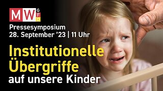 Pressekonferenz "Institutionelle Übergriffe auf unsere Kinder"