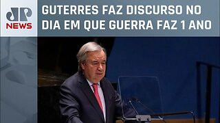 Secretário-geral da ONU pede paz na Ucrânia