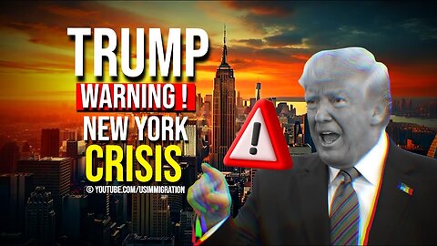 JUST NOW: Trump WARNING New York. Hits back at Biden and NYC Mayor for Migrant Crime, NYC Crisis.