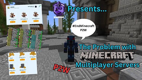The Problem with Minecraft Multiplayer Servers in 2023 (Pay to Win)