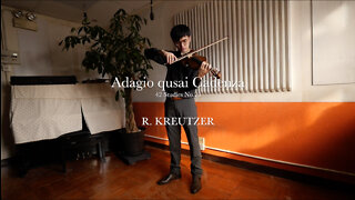 Kreutzer #23 Adagio qusai Cadenza