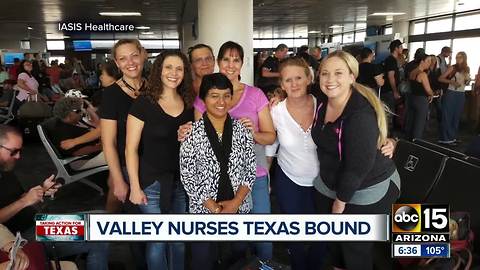 Valley nurses headed to Texas to help with hurricane relief efforts