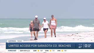 Sarasota County first in Tampa Bay area to reopen public beaches with limitations