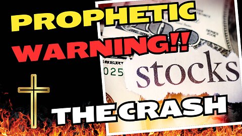 CRYPTIC PROPHETIC NEWS!! THE LORD WARNS OF MANIPULATION OF THE STOCK MARKET