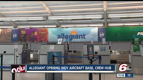 Allegiant airlines wants to fill 66 positions for new Indianapolis base