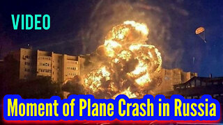 Moment of Plane Crash On A Residential Building In Russia✈️