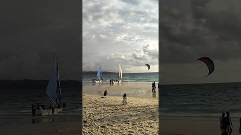 Wind is good on White Beach in Boracay #boracay #realestatephbroker