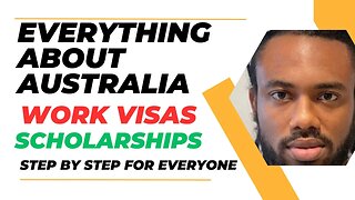 DO NOT GO TO CANADA , GO TO AUSTRALIA || WORK VISAS || SCHOLARSHIPS || PERMANENT RESIDENCY