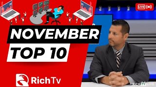 Top 10 Stocks November 2022 - Dividends - RICH TV LIVE Podcast