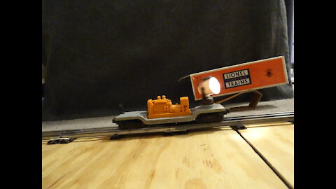 Lionel 3520 - 30X: Search light car 3520(A), hhill5281