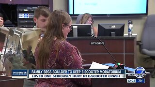 Family of e-scooter crash victim warns Boulder about the dangers