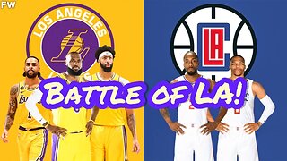 Lakers VS Clippers Pregame Battle Of LA