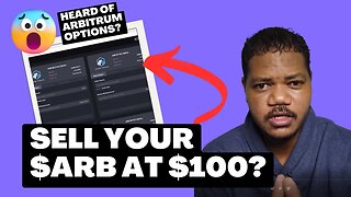 How To Sell Your Arbitrum $ARB At $100 Using Decentralized Options On Clober Dex?