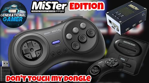 8bitdo M30 2.4 GHz Sega Genesis / Mega Drive Mini on MiSTer FPGA