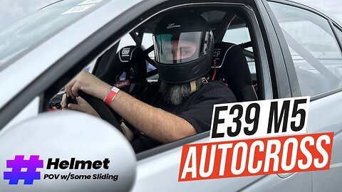 E39 M5 | Helmet POV Autocross